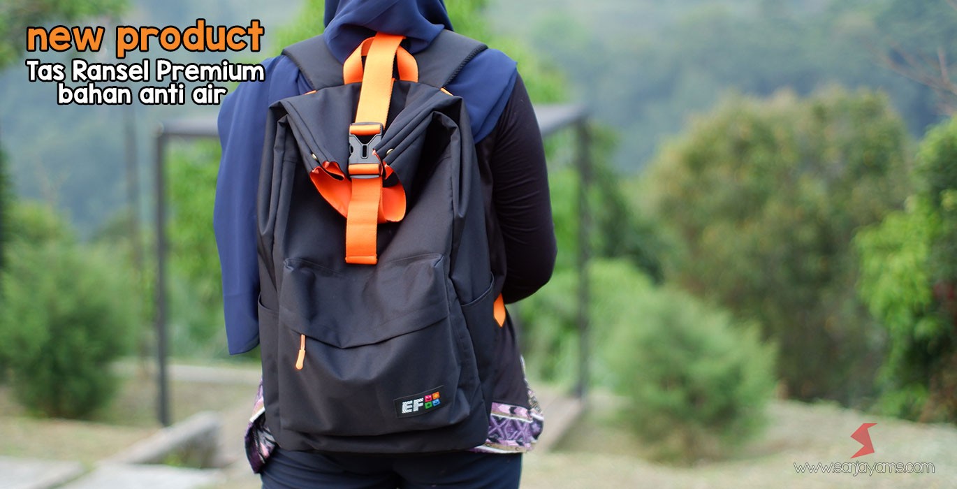 Souvenir Tas Ransel Bahan Premium Anti Air