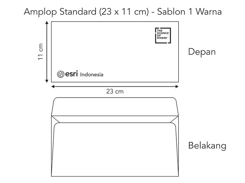 Ukuran Kertas Amplop Word - IMAGESEE