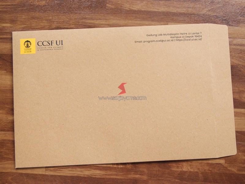 Cetak Amplop Coklat - Universitas Indonesia