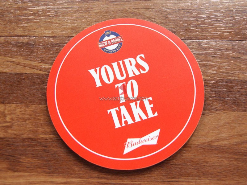 Cetak Coaster Costum