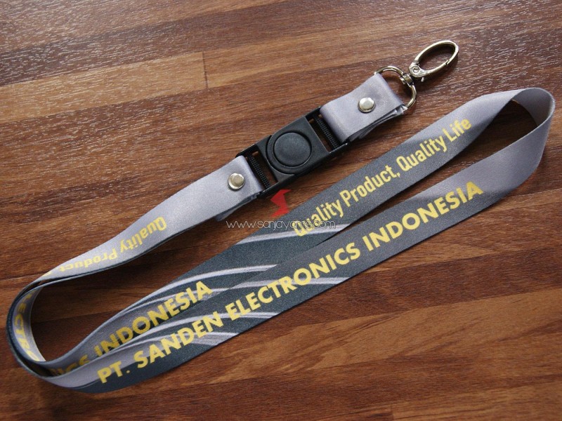 Cetak Lanyard - PT Sanden