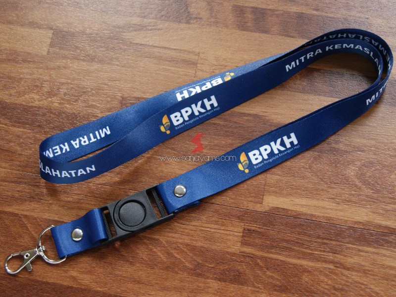 Cetak Lanyard Printing Full color - BPKH