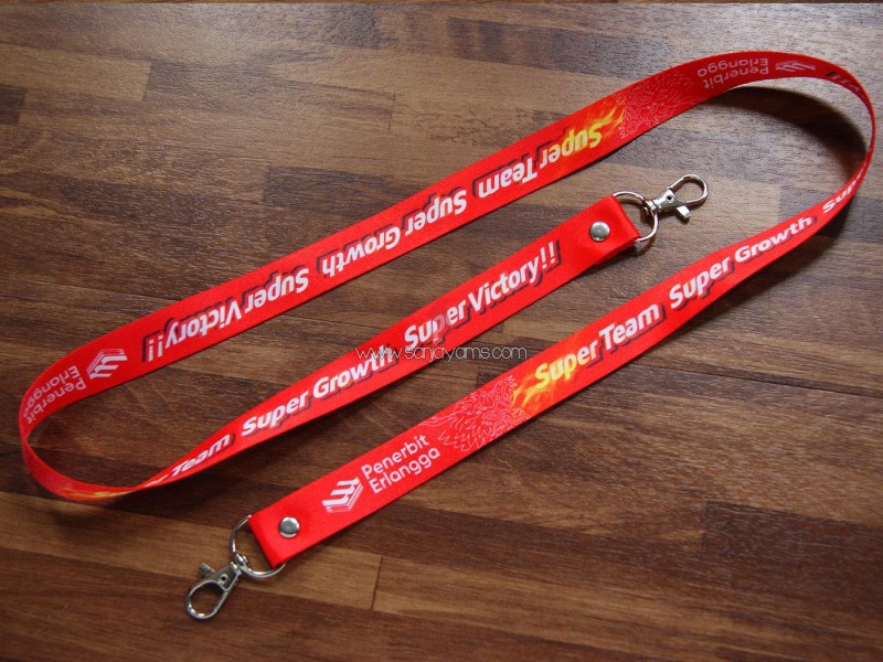 Cetak Lanyard Printing Perusahaan - Penerbit Erlangga