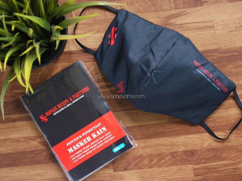 Cetak Masker Kain Printing Premium Sopian Sitepu