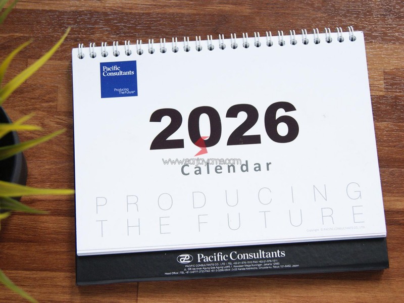 Kalender Meja - Pacifik