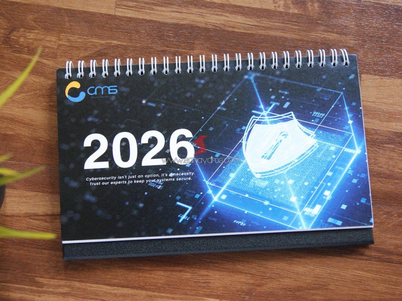 Kalender Meja 2026 - CMS