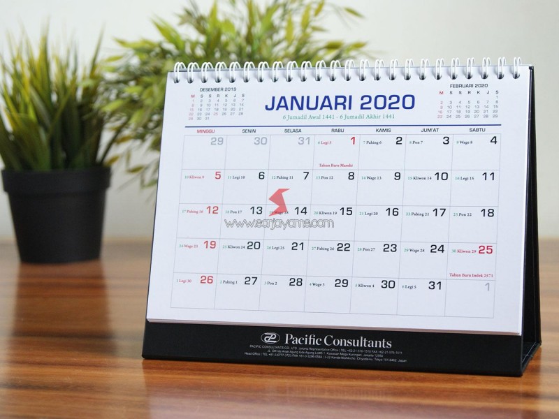 Kalender pasific consultants 2020