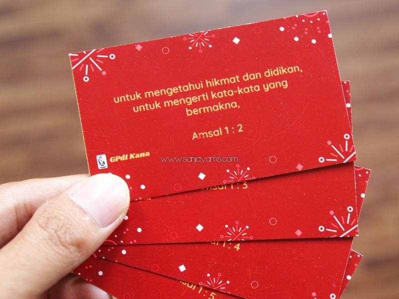 Kartu Alkitab GPDL Kana