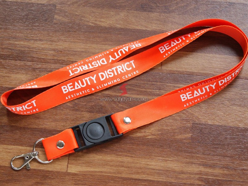 Cetak Lanyard Beauty Distric