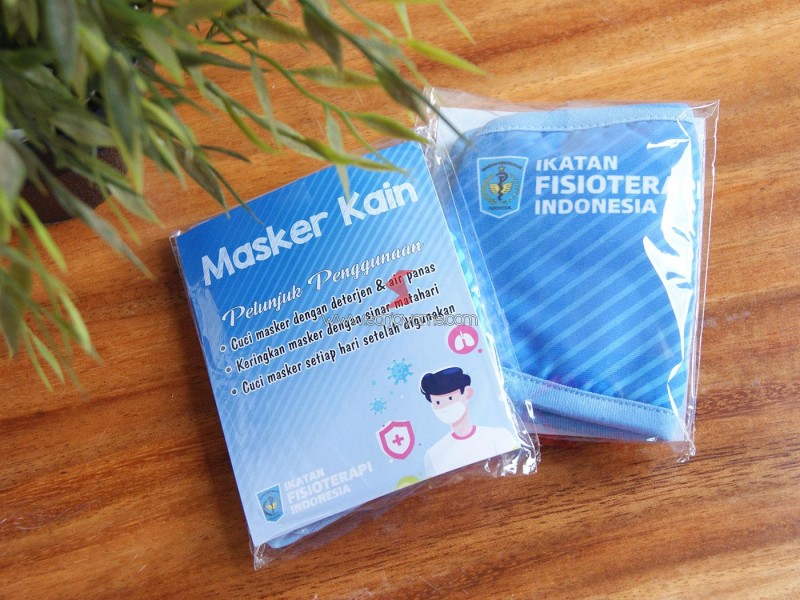 Masker Kain Ikatan Fisioterapi Indonesia