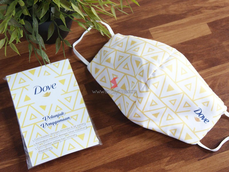 Masker Kain Printing Premium Dove