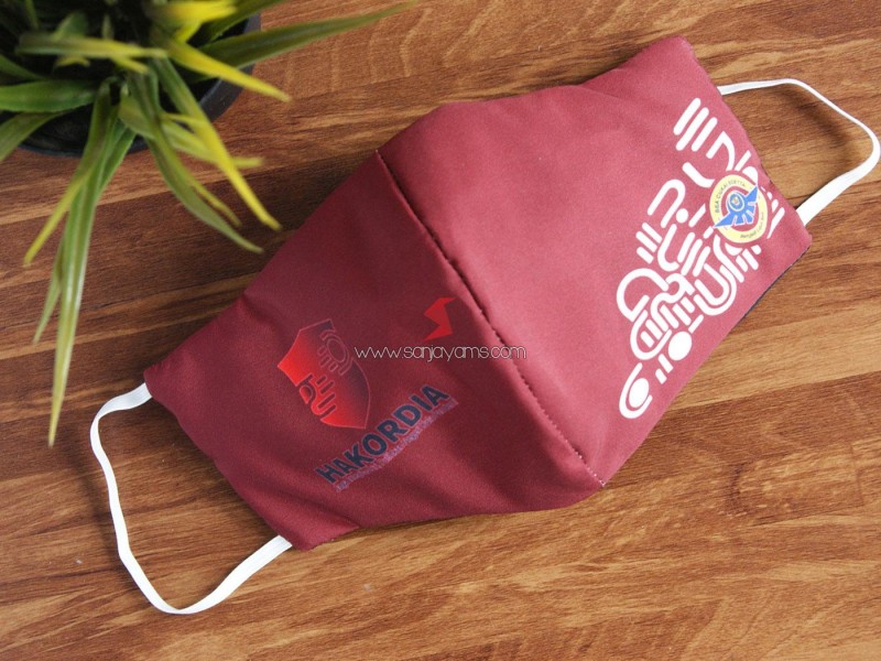 Masker Kain Printing Premium Hakordia