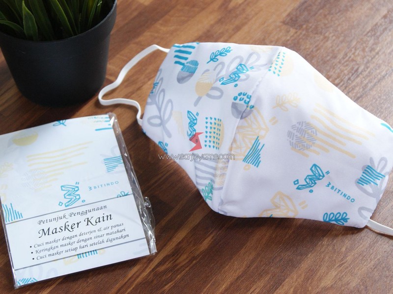 Masker Kain Printing Premium Jakpat