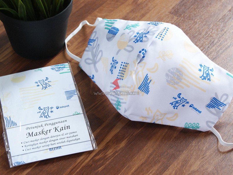 Masker Kain Printing Premium Jakpat
