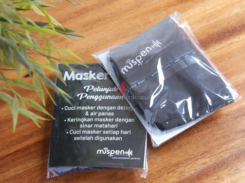 Masker Kain Printing Premium Muspen
