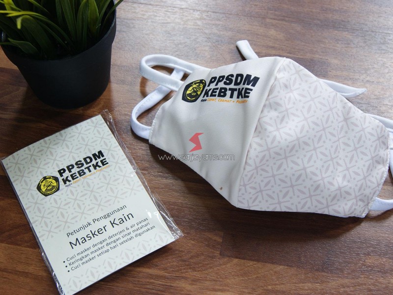 Masker Kain Printing Premium PPSDM