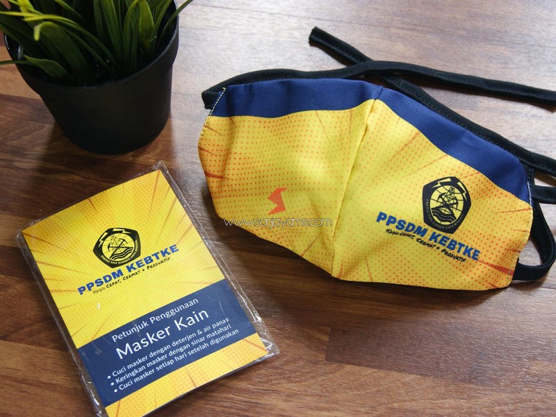 Masker Kain Printing Premium PPSDM