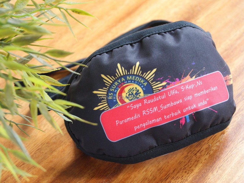 Masker Kain Printing Premium Rs Surya