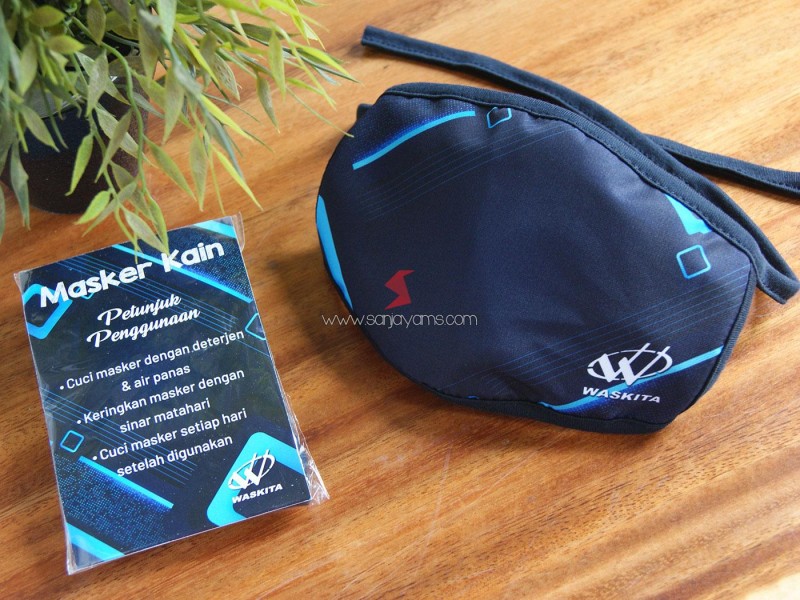 Masker Kain Printing Premium Waskita