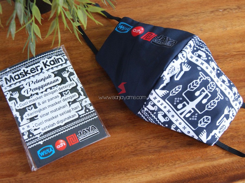 Masker Kain Printing Premium WIKA
