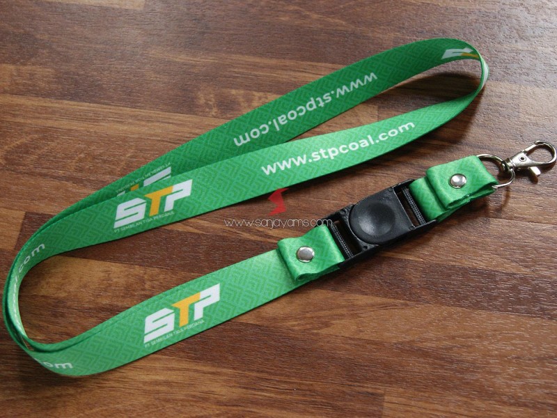 Produksi Lanyard Printing PT Sembilan Tiga Perdana