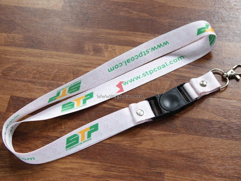 Produksi Lanyard Printing PT Sembilan Tiga Perdana