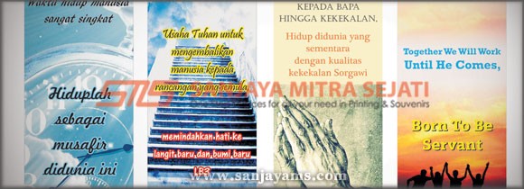 Banner gereja Rehobot Ministry