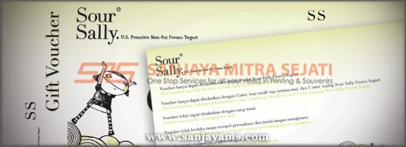 Gift Voucher Sour Sally