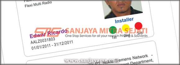 Id Card Nokia Siemens Work Permit