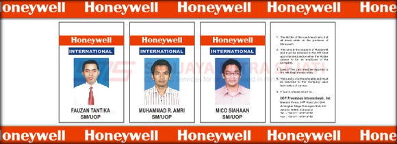 Id Card dan Lanyard PT Honeywell