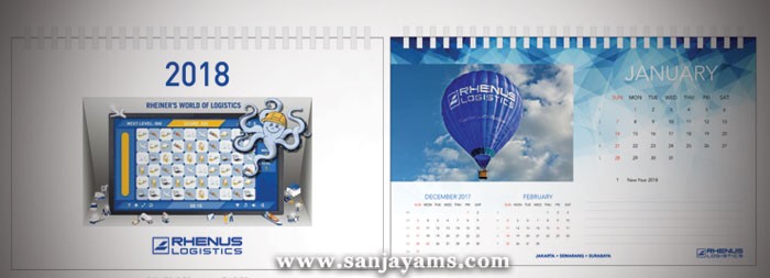 Kalender 2018 PT Rhenus