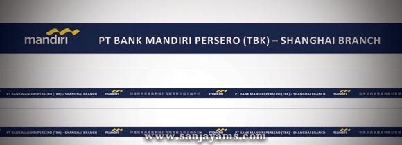 Lanyard Bank Mandiri Shanghai