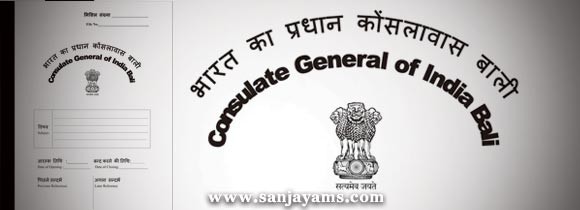 Map Kedutaan India Bali