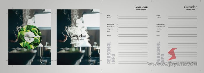 Memo Hard Cover Givaudan