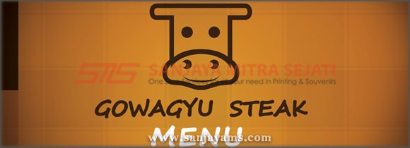 Menu Gowagyu Steak