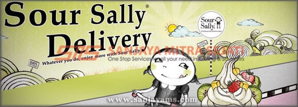 Paper Box Sour Sally Delivery