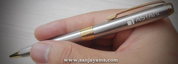 Pen Silver Emas PT Astari