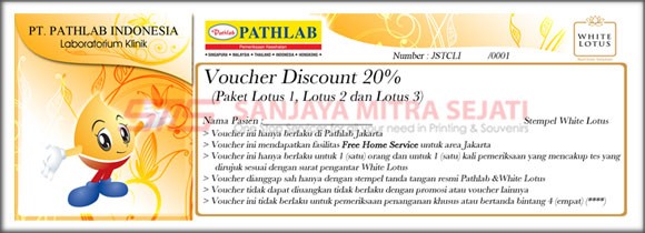 Voucher Pathlab Indonesia & White Lotus