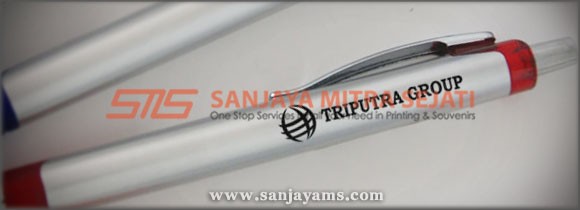 Pulpen promosi silver Triputra Group