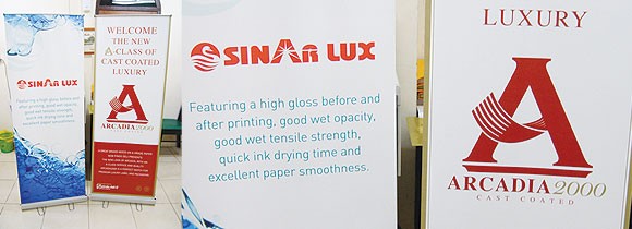 Roll Banner Sinarmas 60 x 160