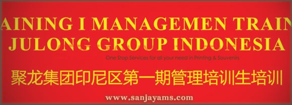 Spanduk Training Management Julong Group