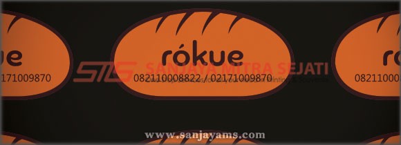 Sticker Rokue Bakery