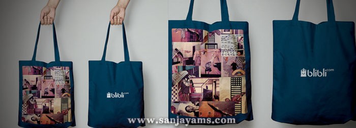 Tas Kanvas Printing Blibli