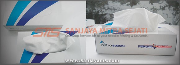 Tissue Promosi Bengkel Mitra Suzuki