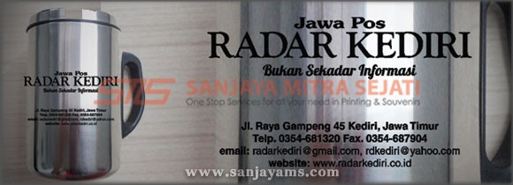 Tumbler Stainless Jawa Pos Radar Kediri