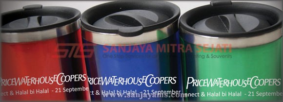 Tumbler souvenir Pricewaterhousecoopers