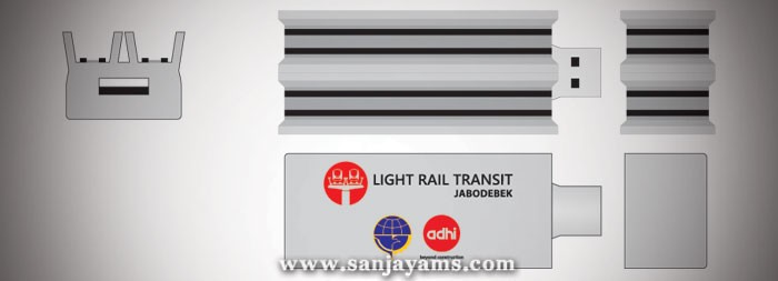 USB Rubber LRT Adhi Karya