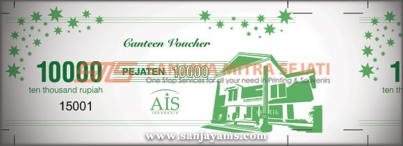 Voucher Canteen Australia International School