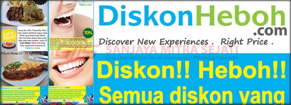 X Banner bahan Albatros DiskonHeboh.com