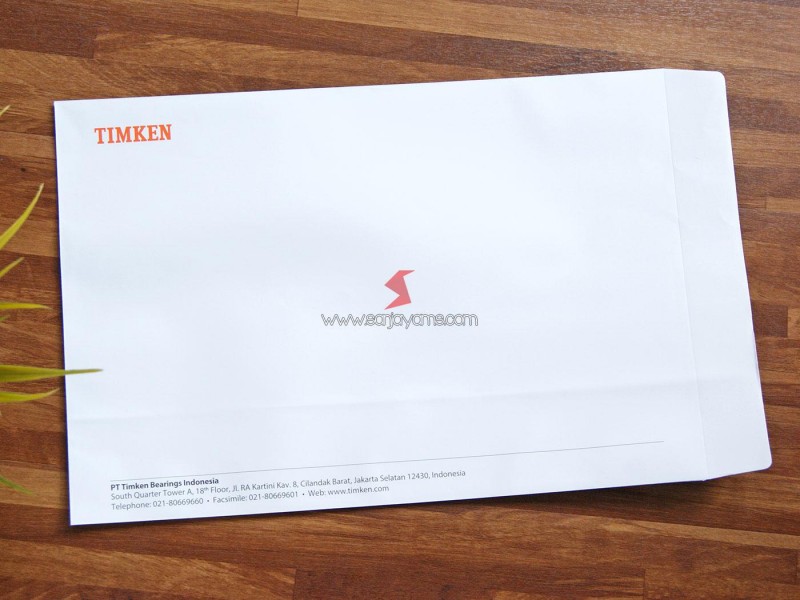 Amplop Folio - Timken
